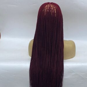 Small knotless Braids(#39 Dark burgundy)